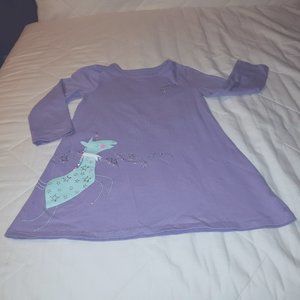 Purple Unicorn Tunic - Long Sleeve
